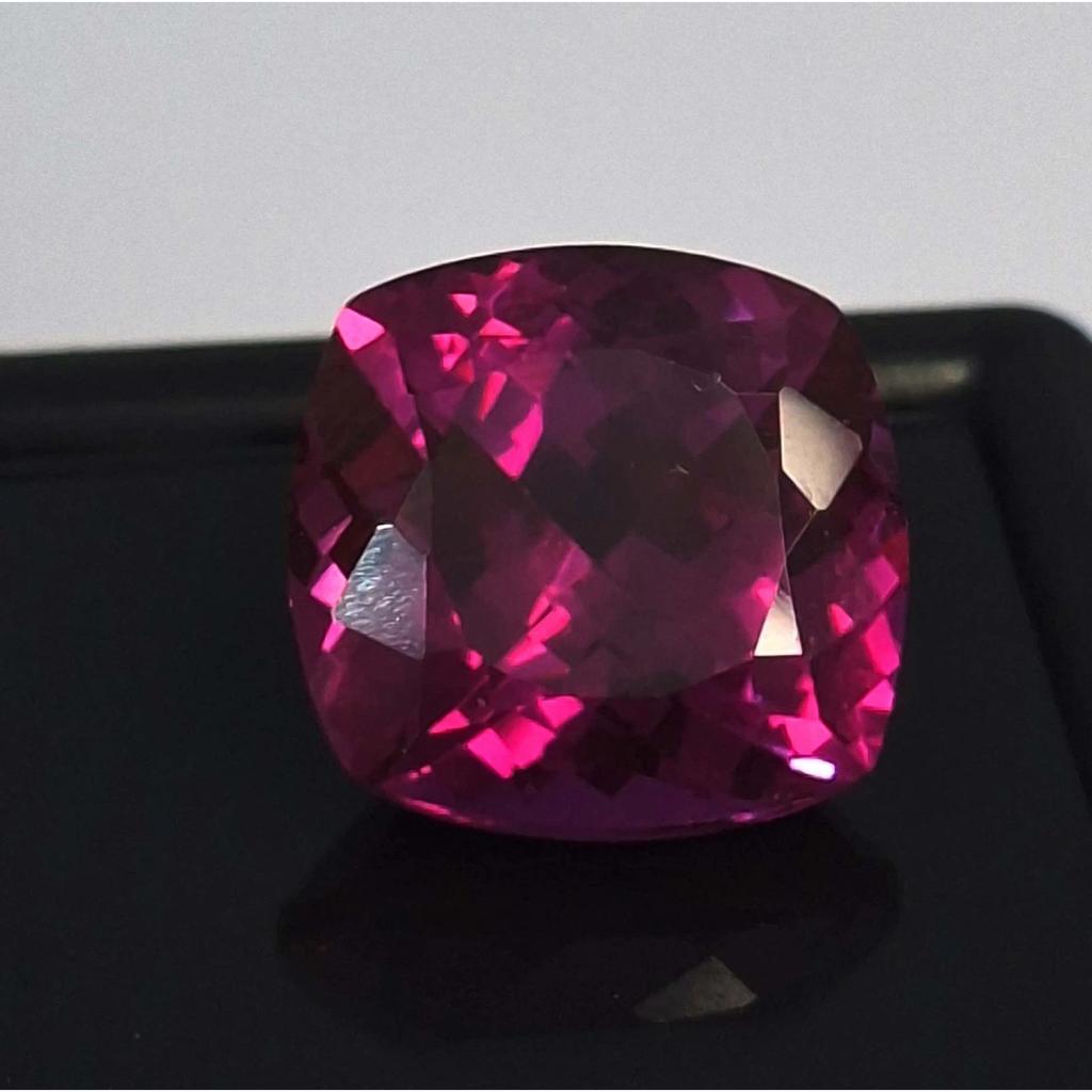 Certified Natural Rhodolite Garnet Cushion Cut 10-12 Ct Fabulous Loose Gemstone