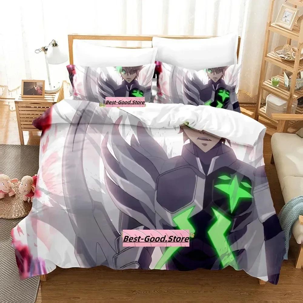 Shinmai Maou No Testament Bedding Set Printed Bed Set With Pillowcase Bed Duvet Cover Single Double Queen Super King Size