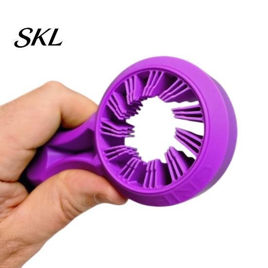 Portable Bottle Lid Gripper Multifunctional Opener, with Anti-Slip Grip, Labor-Saving Cap Space Saving Kitchen Gadget Wrench, Multi-tooth Jar