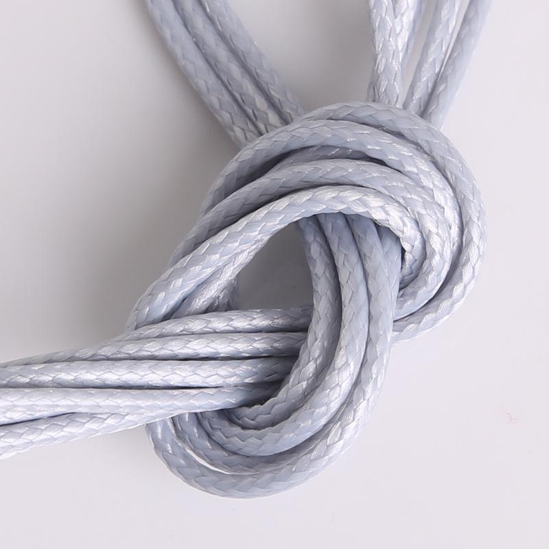 Korean Waxed Cord (1-2mm) for DIY Jewelry: Faux Leather Cord for Necklaces and Bracelets