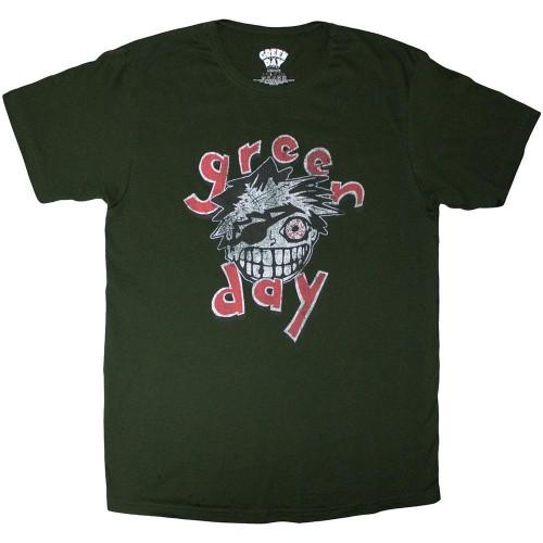 Green Day Unisex Adult Eye Patch T-Shirt
