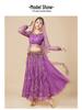 Huayu 2025 Indian Belly Dance Long Sleeve Performance Costume for Women