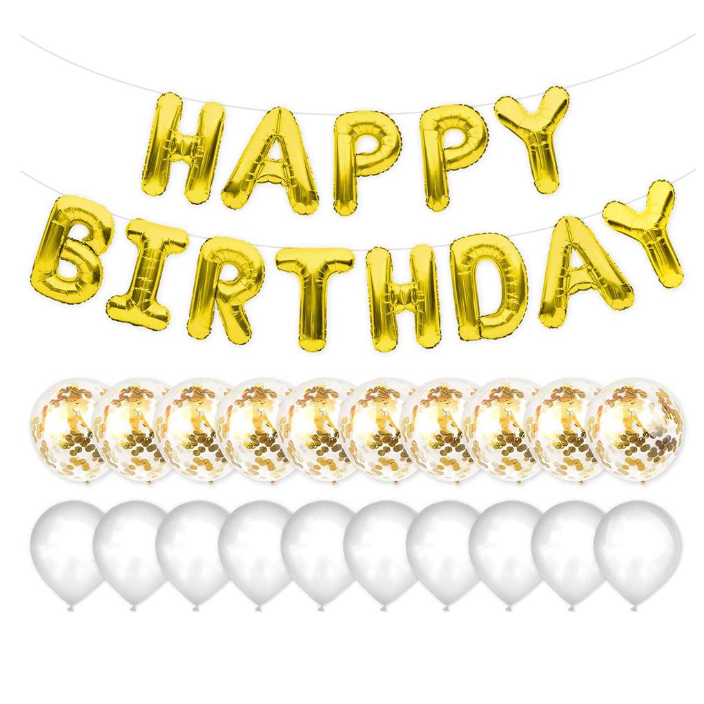 

Birthday Balloons Rainbow Number Foil Balloons Kids Birthday Party