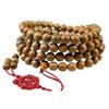 Natural Argentine Green Sandalwood 108 Prayer Beads Bracelet for Men and Women