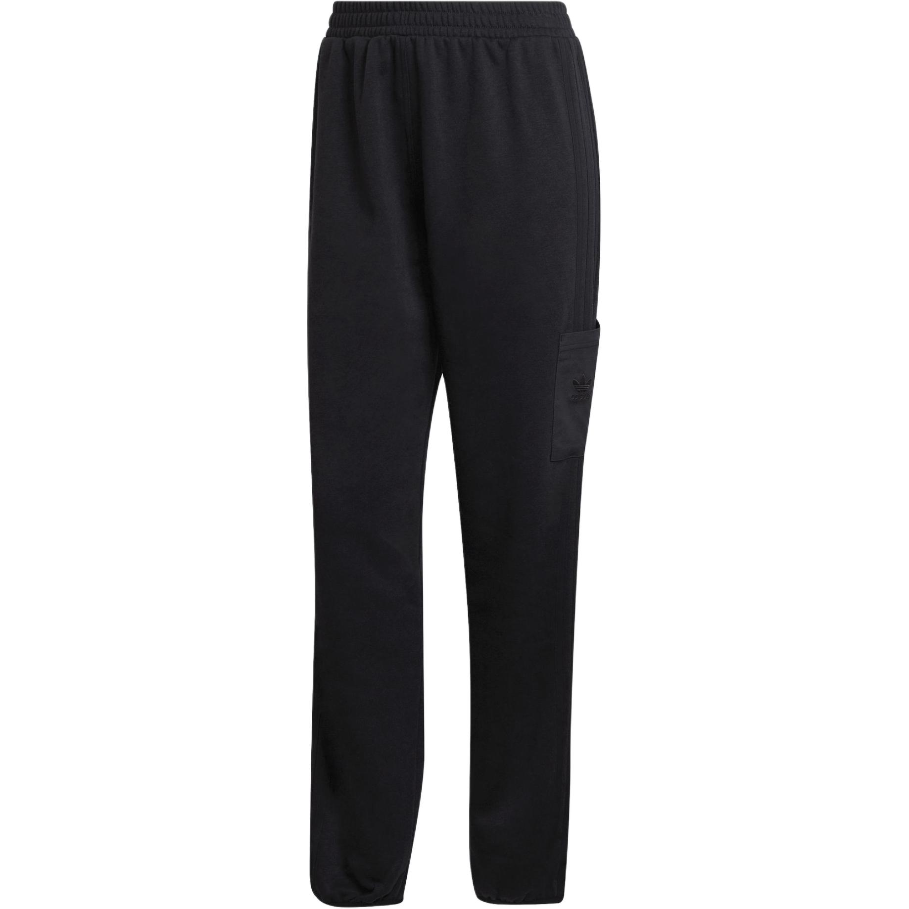 

Adidas Originals Knitted Sweatpants Women s Black Moderate Cuffed Pants HE4680 L