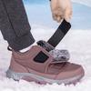 Winter Women's Plush Walking Shoes Men Cotton Shoes Anti-slip Snow Boots Warm Ankle Boots Outdoor Trekking Sneakers