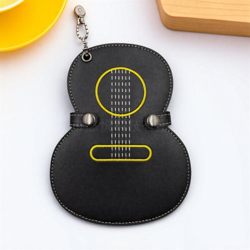 Embroidered Guitar Pick Storage Case - Creative Design Pick Bag