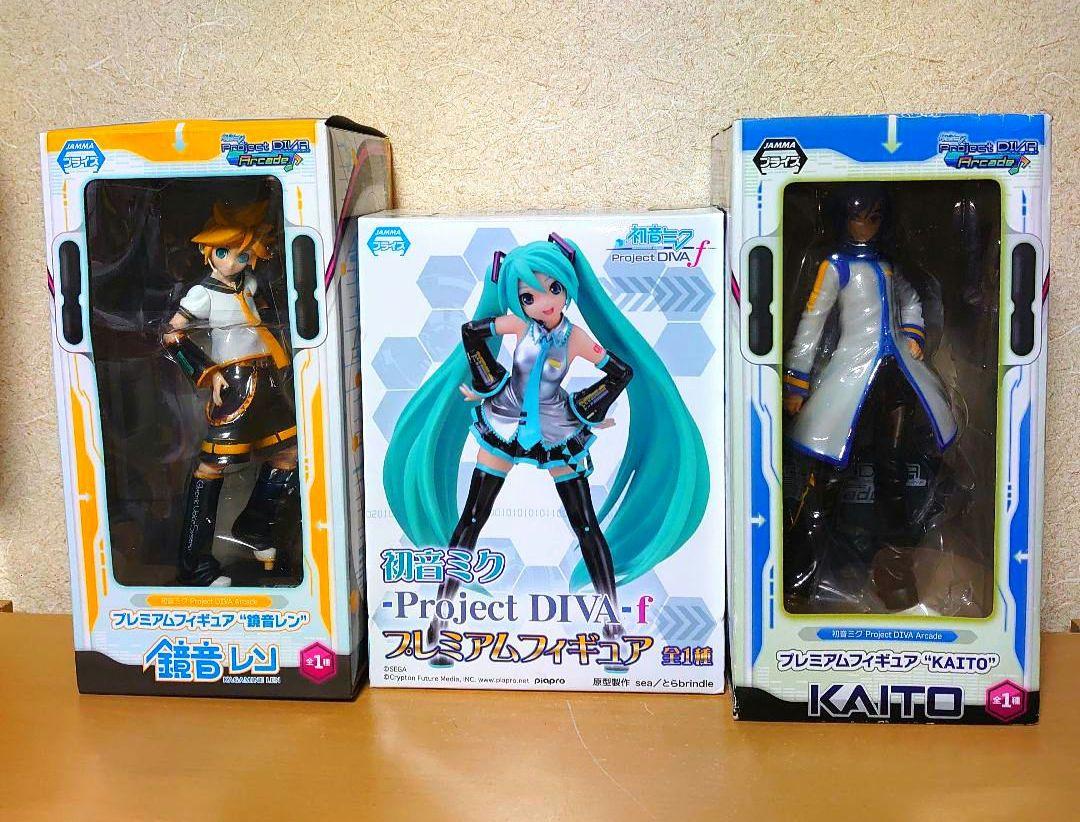 

[Б/У] Hatsune Miku, Project DIVA f, Kite, Kagamine Len Премиум Фигурки