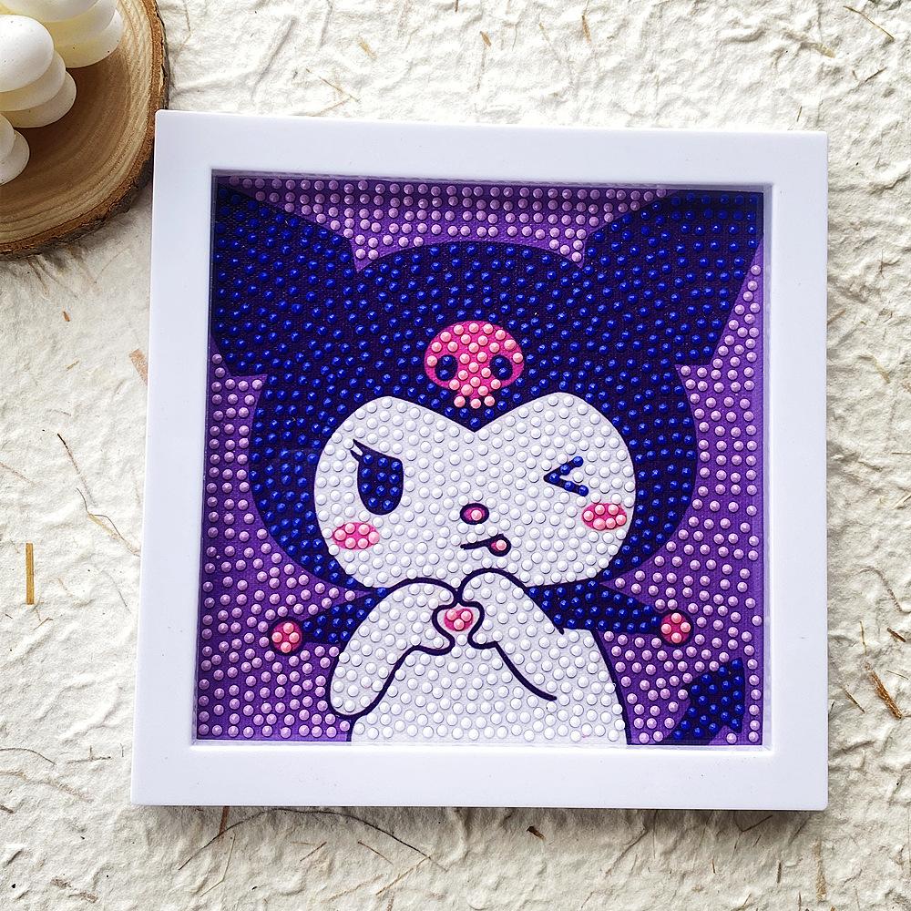 Children'S Diamond Painting Handmade Diy Masonry Painting Cartoon Diamond Sticker Bedroom Living Room Decorative Painting Photo Frame