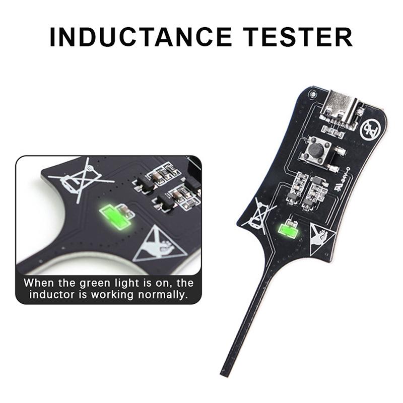 DC 5V Capacitance Inductance Tester Battery Sensing Board Repair Electromagnetic Induction Type C Quick Fault Tools