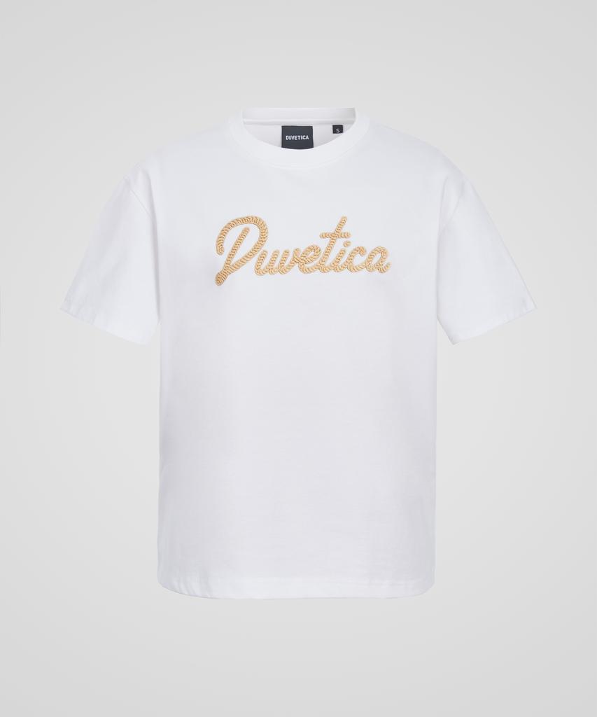 DUVETICA Montellino (Light Ivory) (Women'S Short Sleeve T-Shirt)