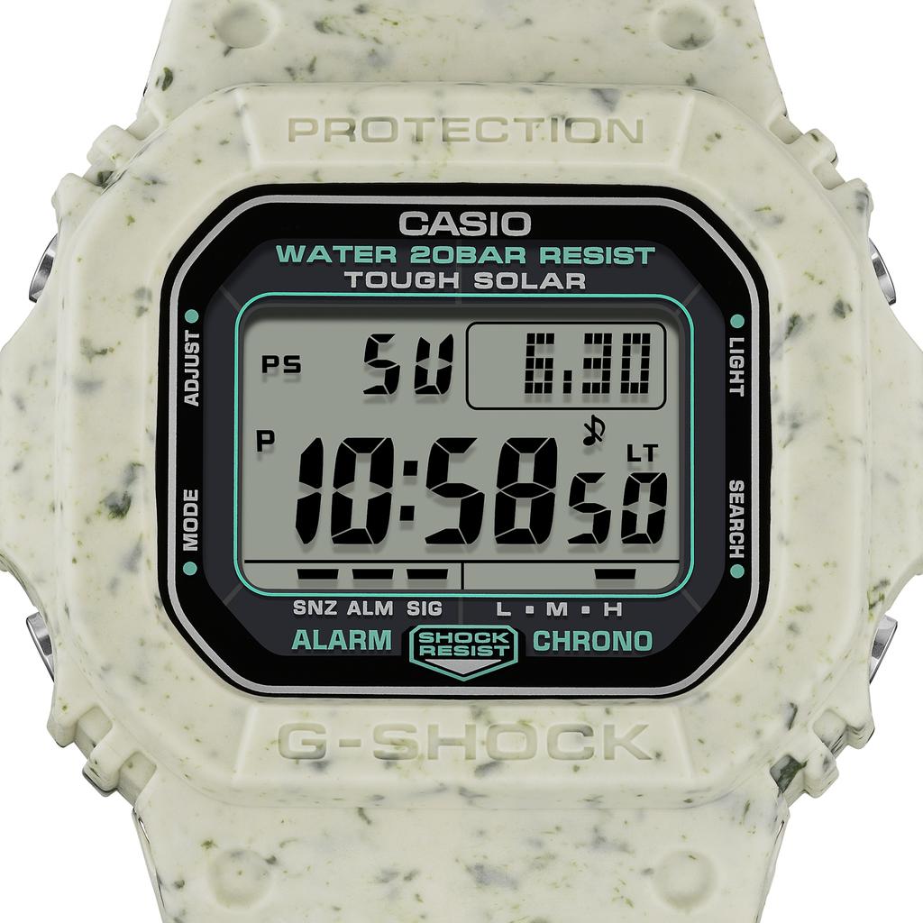 Casio G-SHOCK Men's Resin 200M Water Resistant Shock Resistant Alarm Quartz Watch G-5600BG-5