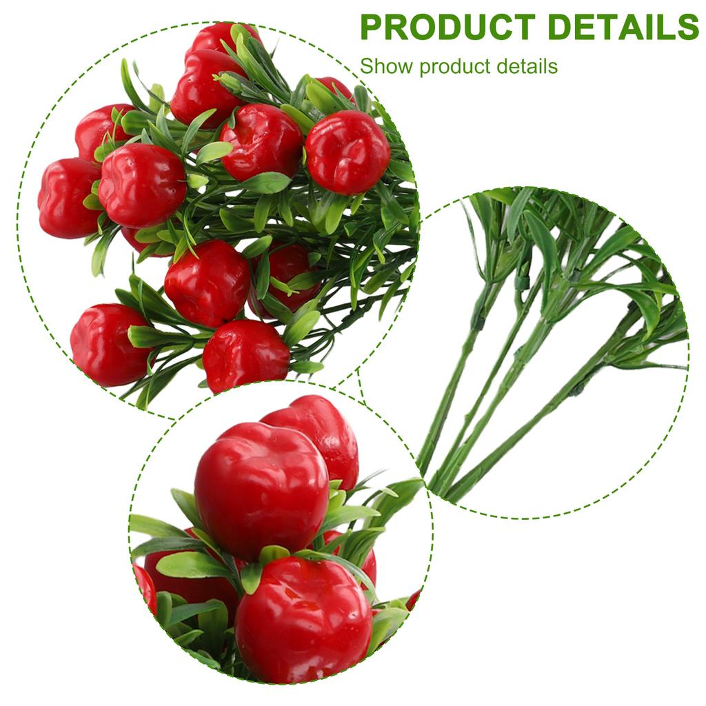 Artificial Lemon Home Garden Fake Orange Fortune Fruit Decor Lifelike Plant Fake Tree Branches Table Ornament Photography Props