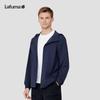 Men's Lightweight Hooded Water-Repellent Windproof Jacket LMJA4AF20
