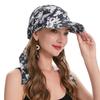 Atmungsaktive Sommer-Kopftuch-Hut Blumenmuster Turbanhut Mit Riemen Baseballkappe Tägliche Outfits