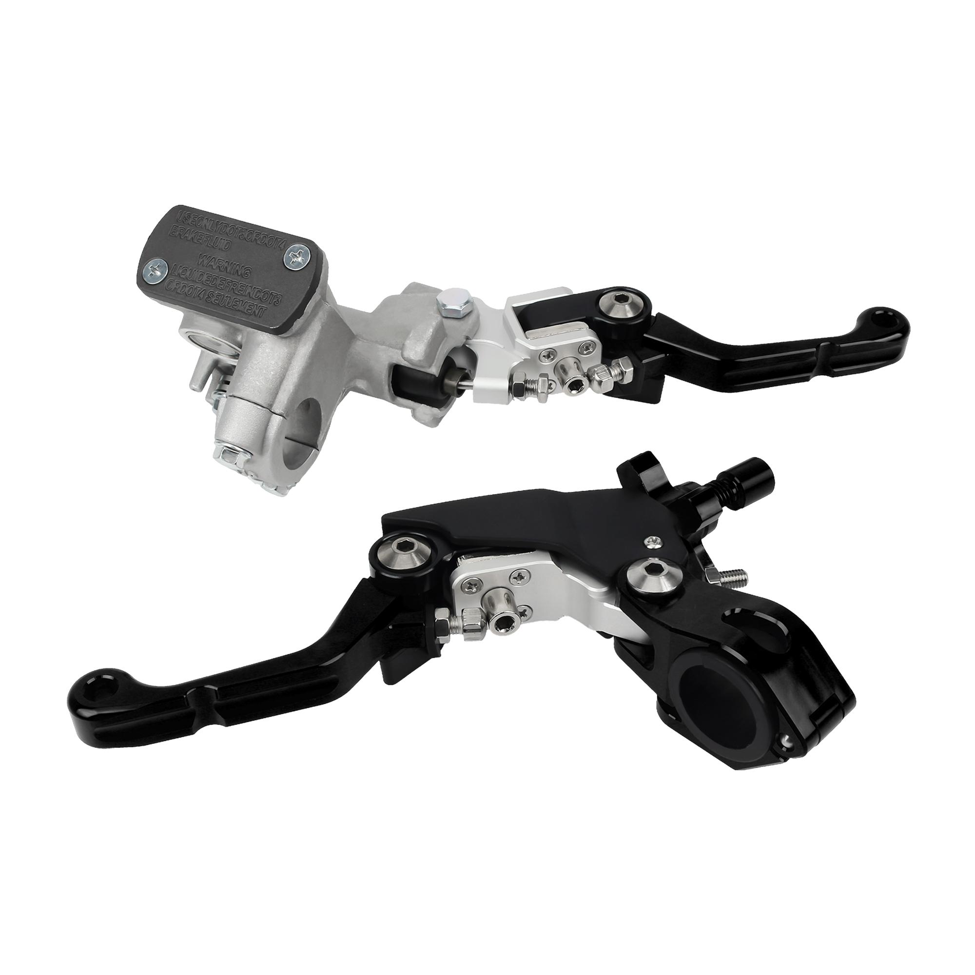 

Motorcycles Accessories Brake Clutch Lever Master Cylinder Pump CNC For Honda CRF230 CQR 250 Motocross Diirt Bike чёрный