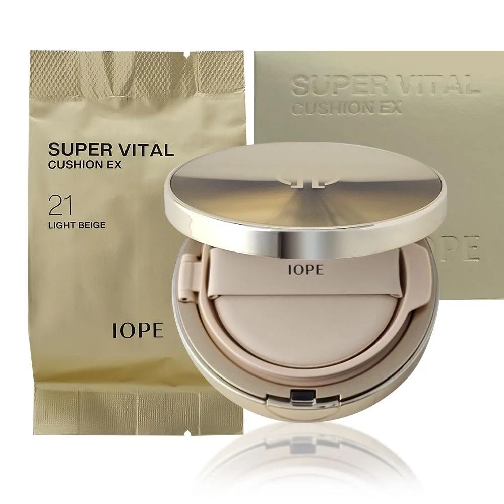 

IOPE Super Vital Cushion EX 16g Refill Set / Pore Cover Cushion No. 21 Light Beige