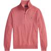 Polo Embroidered Pony Logo Cotton Quarter-Zip High Neck Pullover Long Sleeve Knit Sweater Standard Fit Men Sweater 710859939-512