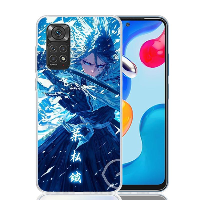 Bleach Kuchiki Rukia Phone Case For Xiaomi Redmi Note 15 14 13 12S 12 Pro Plus 11S 11E 11 11T 10S 10 Art Soft Pattern Cover Redm