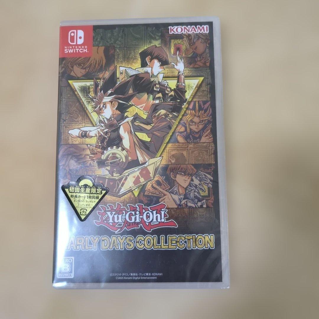 [USED] Limited First Edition Yu-Gi-Oh! Early Days Collection by Konami (with bonus items)