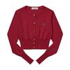 Vivienne WeStwood 1803002u Y001v I409 Bear Orb Of Logo Crop Women S Cardigan