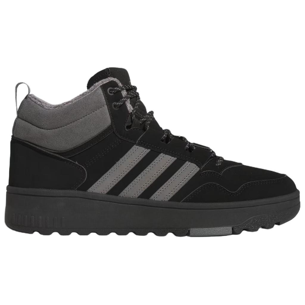 Adidas Hoops 4.0 Mid top Skateboard Shoes Unisex Black JQ5361
