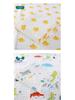 High-Density Six-Layer Pure Cotton Baby Bath Towel and Swaddling Blanket for Newborns and Children