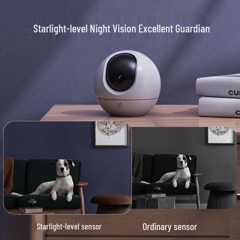 Ezviz H6 2K+ AI Starlight WiFi PTZ Security Camera (CN version)