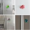 3D Printed Frog, 6 Magnetic Frogs for Refrigerator, Plastic Jumping Frogs for Home and Office Decoration, Green Frog 3D Printed Frogs Set for Adults