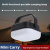 Mini Camping Lantern Adjustable Brightness Waterproof Tent Lamp Three Settings USB Rechargeable Emergency Lighting Lamp Outdoor