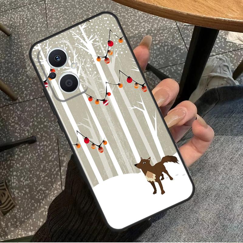 Winter Fox Foxes Case For OPPO Reno 8 7 6 5 4 Lite 2Z 4Z 5Z 8T 10 OPPO Find X5 X6 Pro X2 Lite X3 Neo Cover