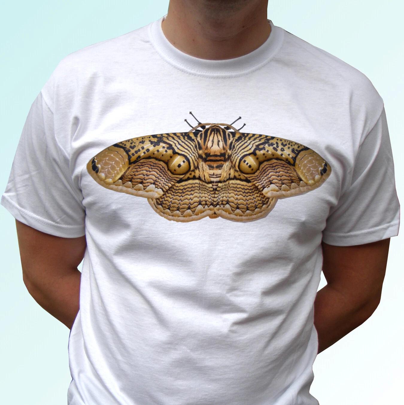

Moth white kids boys T-Shirt animal tee top design - s s kids sizes 150