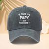 Baseball Cap Trendy Old Denim Peaked Trucker Hat