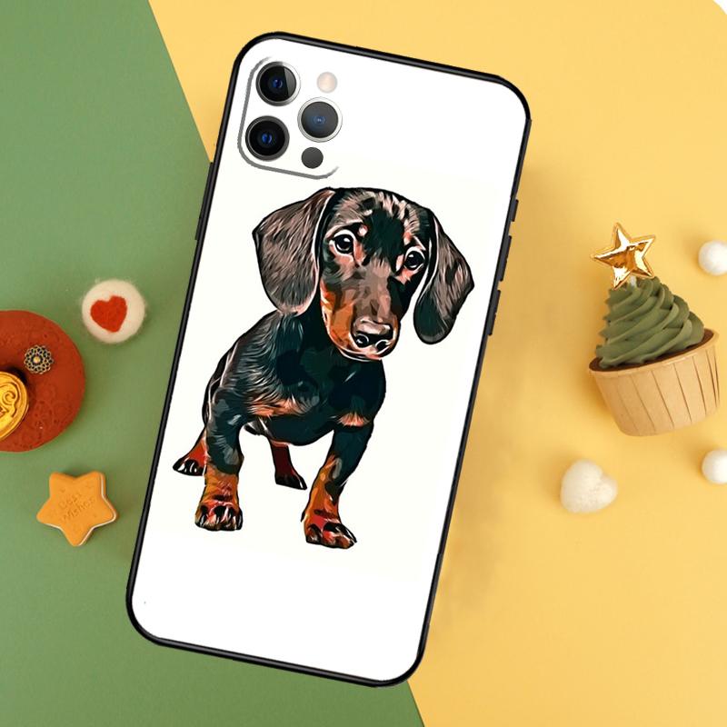Dachshund Dackel Dog Phone Case For iPhone 17 Pro Max 17Air 16E 15 14 13 12 11 16 Pro Max Mini Shockproof Cover