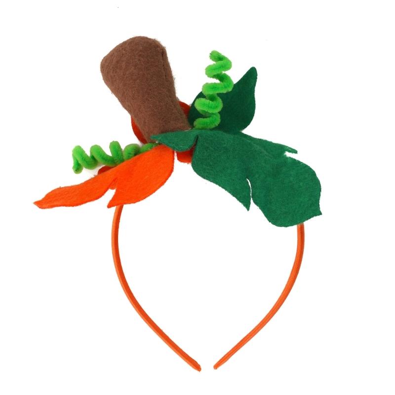 

Halloween Pumpkin Headbands Flexible Hairband For Creative Costume Accessories Kids Adults Party Hairstyle Decoration 1