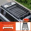 Touareg-Compatible Fangcheng Bao 5 Roof Rack: Expandable Folding Ladder & Small Backpack Platform