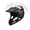 Full Cover Mountain Bike Helmet Rough Terrain Riding Detachable Chin Guard Impact Protection