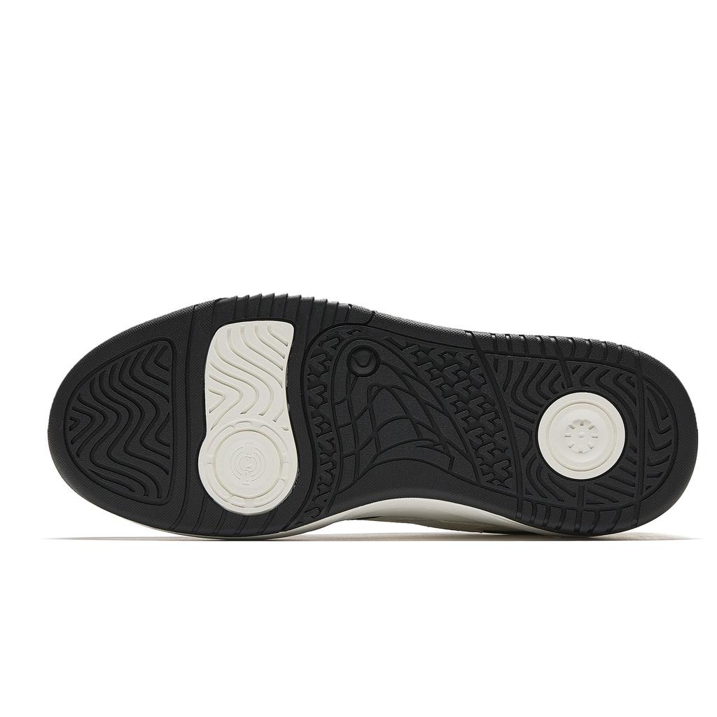 Anta Wave Shoes Panda Versatile Casual Non-Slip Wear-Resistant Lightweight Increased Height Low-Top Skate Shoes Men Sneaker Black White 912518005-4