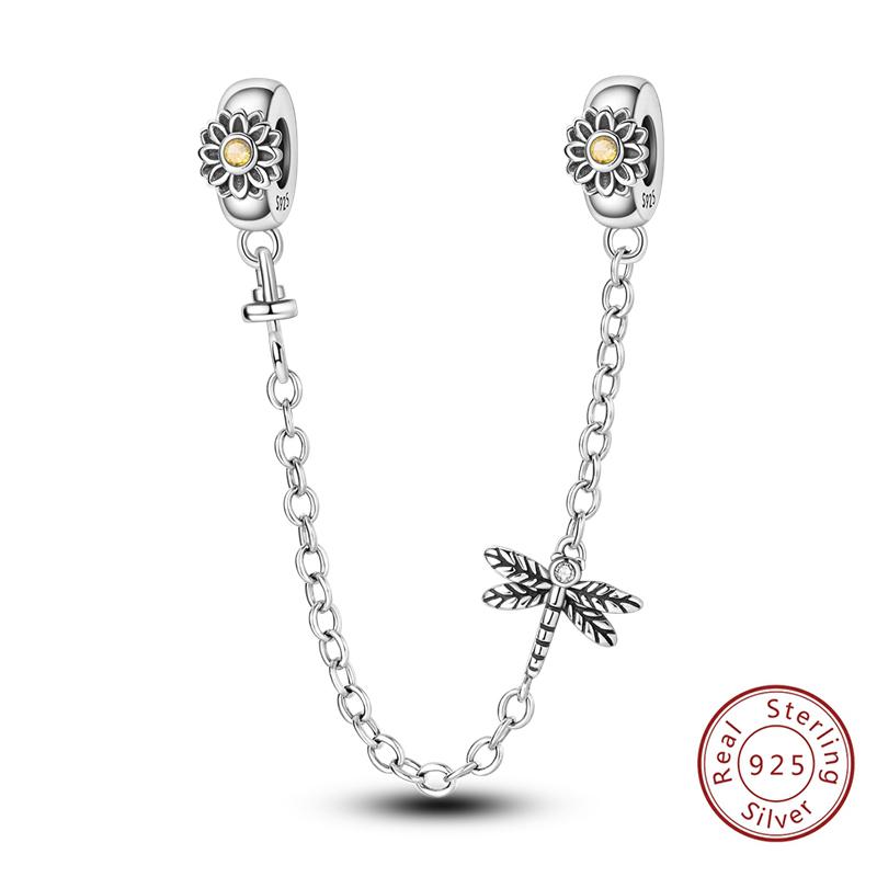 Girl New Stars Safety Chain Clip Charms Metal Key Locks Pendent Fit Original Bracelets Make Your Own Festival Accessory Elegant Fashion Beautiful