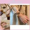 Wood Exquisite Milky Bead Mountain Ghost Flower Bracelet For Fashionable Women
