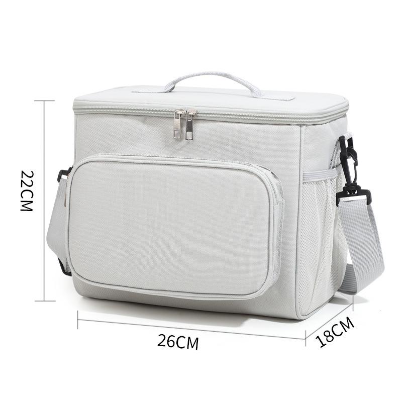 Lunch Bag Outdoor Picnic Camping Handheld Lunch Box Insulated Bag Freshness Preservation Food Container Portable Thermal Carrier