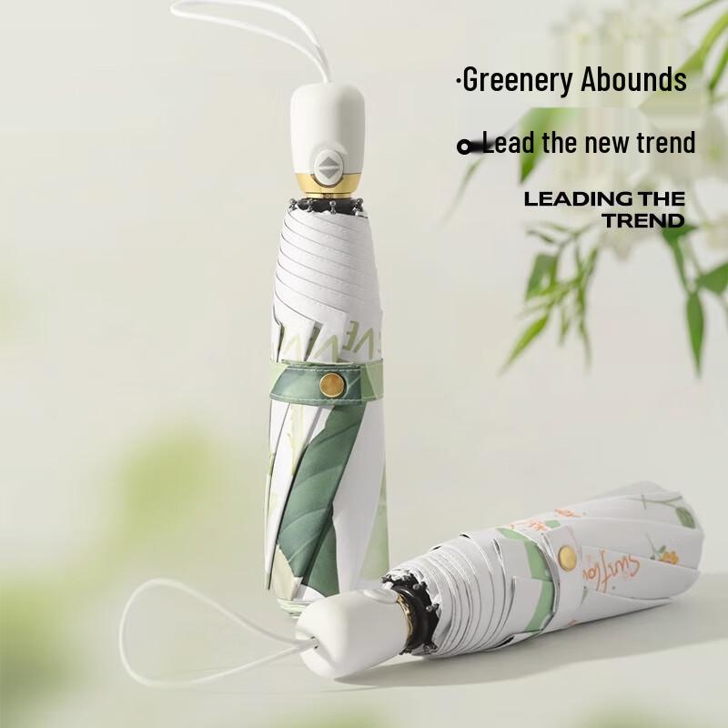 MAYDU Women s Automatic UV Protection Folding Umbrella