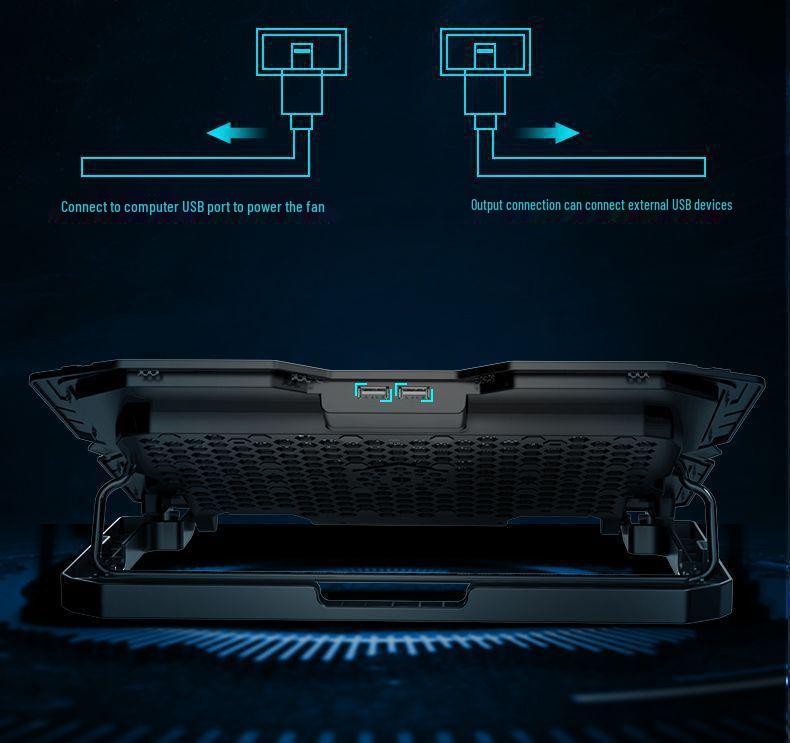15.6 Inch Silent Gaming Laptop Cooling Stand with Fan