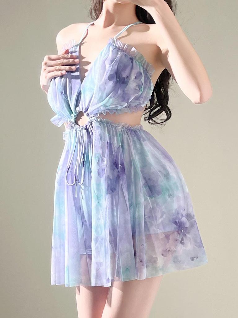 2025 Trendy Split Bikini: Sexy, Slimming Swimsuit for Spring Vacations, Belly-Covering and Conservative Style.