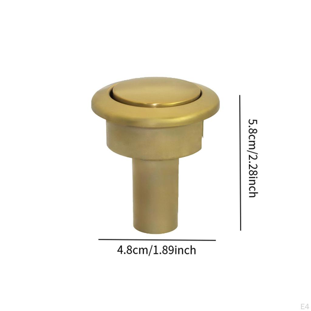 Bathroom Toilet Push Button Replacement Parts for Simple Setup In Hotels