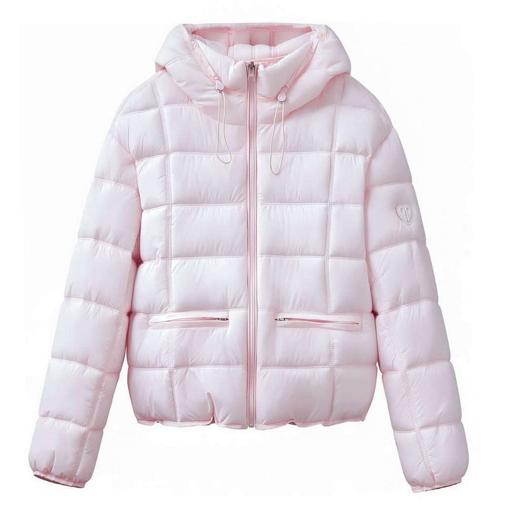 Winter new women's fashion short hooded down cotton-padded casual foreign-style warm cotton-padded clothes