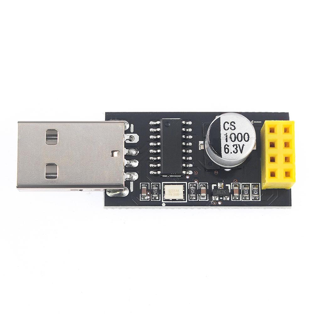 ESP01 Programmer Adapter ESP-01S Adaptaterr ESP8266 CH340G USB to ESP8266 Serial Wireless Wifi Developent Board Module