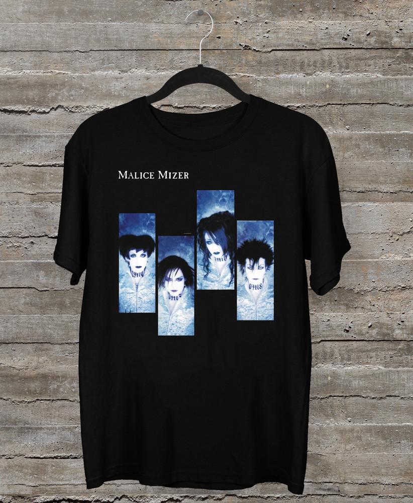 Collection Malice Mizer Band Short Sleeve Gift For Fan Full Size T-shirt Unisex T-Shirt M