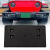 License Plate Retainer Fixed Base Support Bracket Holder Secure Mount Rack No Drilling Required Suitable For 68295610AA