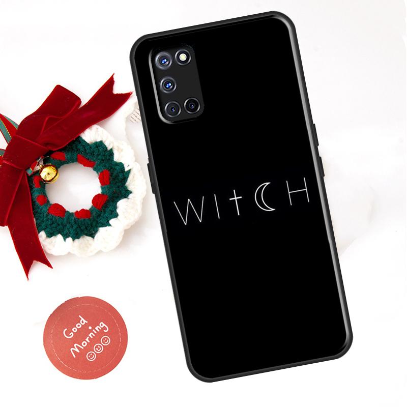 

Хэллоуин Лунная Ведьма Ужас Коке Для OPPO A94 A74 A54 A5 A9 A31 A53 A53S A52 A72 A83 A91 A1K A15 A3S A5S Чехол OPPO Reno5 Lite
